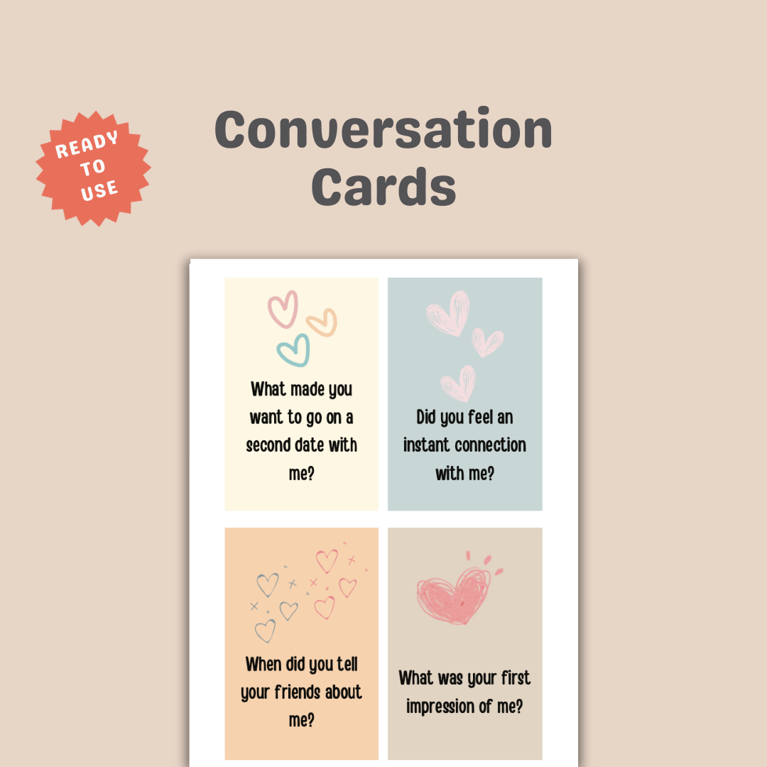 Couples Counseling Mega Bundle, 200+ Worksheets & Conversation Cards