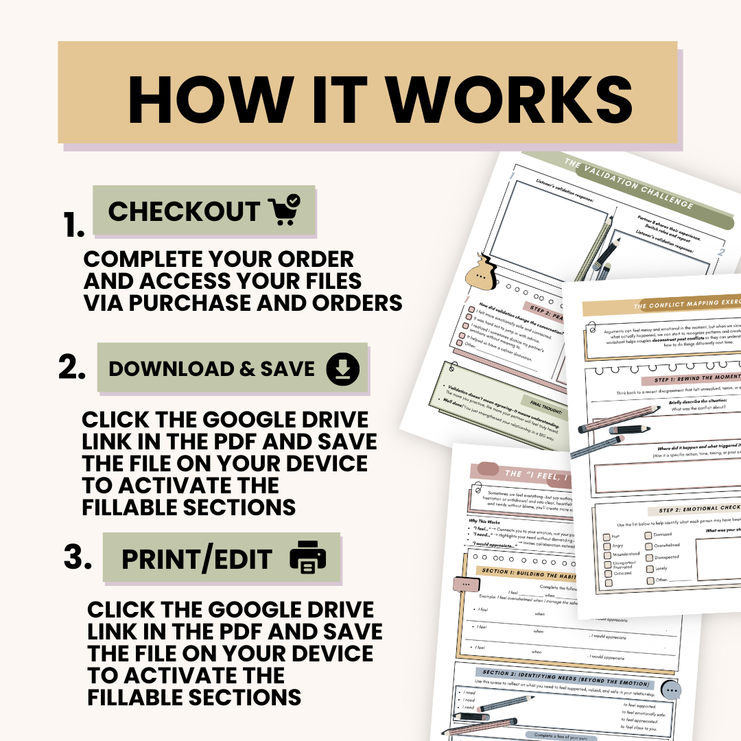 Couples Therapy Workbook, Communication Styles, Boundary Setting