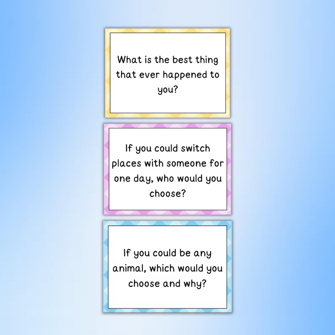 210 Conversation Cards, Couples & Family Conversation Starters