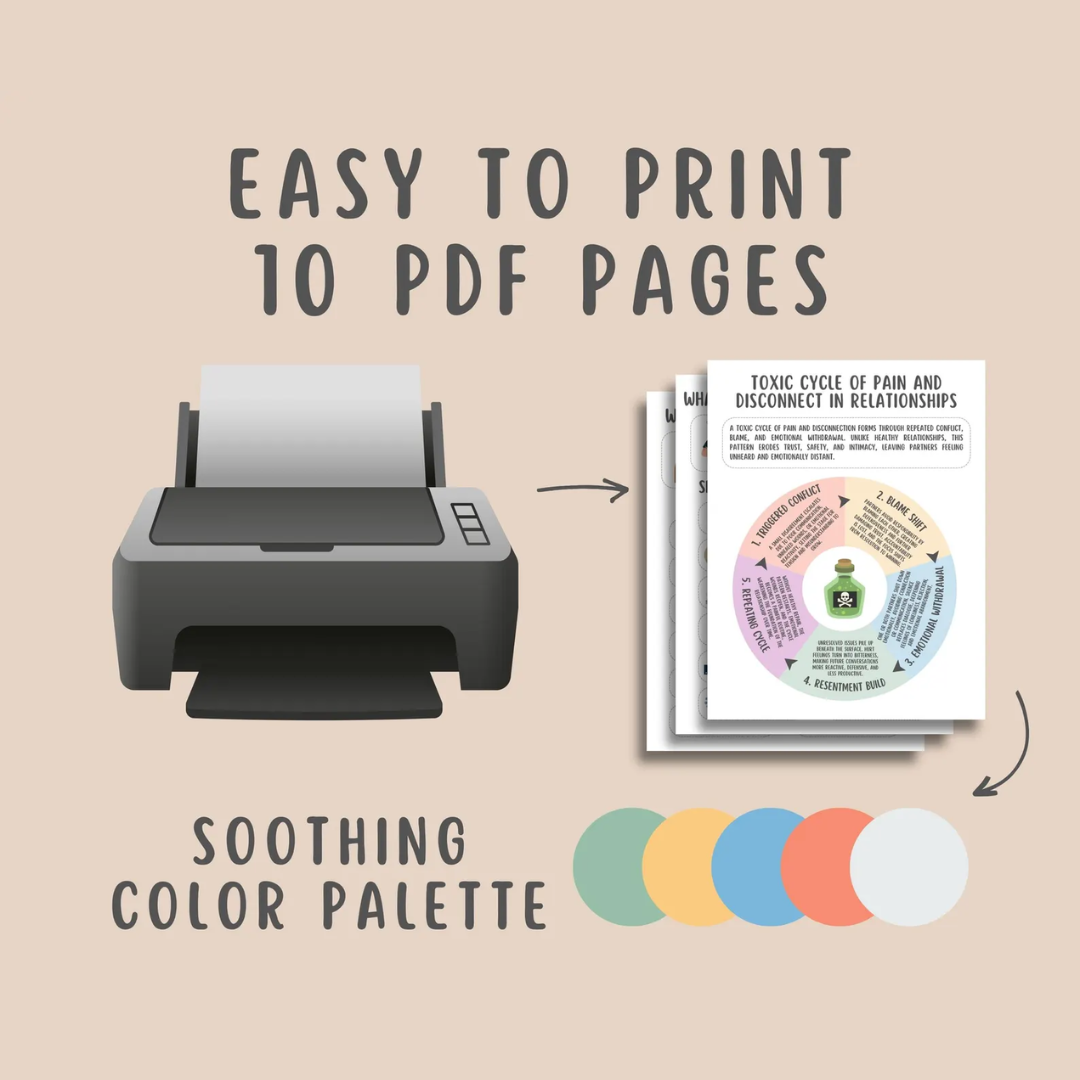 Healthy vs. Unhealthy Relationships, Couples Therapy Guide, Relationship Values, Red Flags & Boundaries,