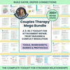 Couples Therapy Bundle: Relationships Skills, Conflict Resolution, Trust & Emotional Intimacy Worksheets