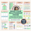 Build You Relationship House, Couples Therapy Worksheets, Therapist Designed Relationship Guide, Communication & Conflict Skills, Emotional Intimacy