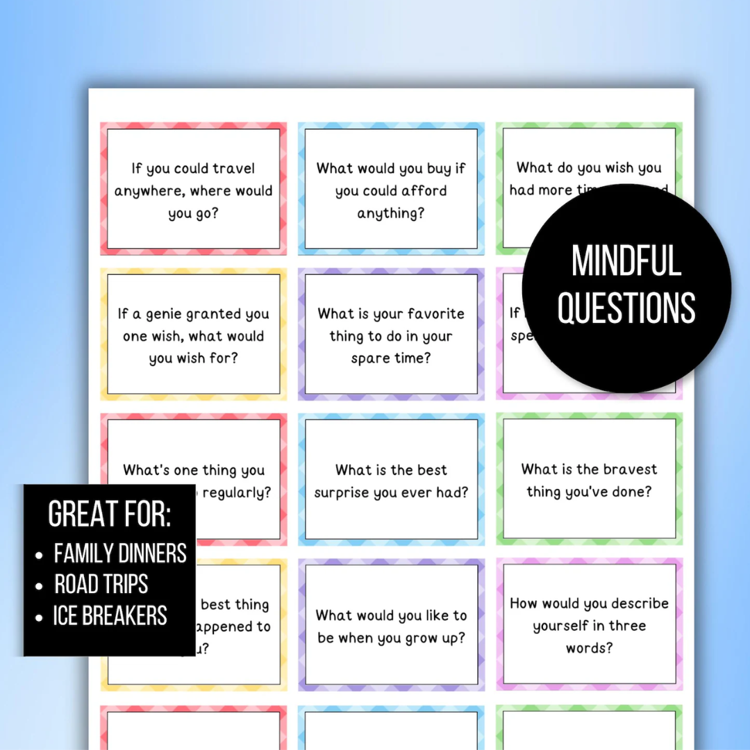 210 Conversation Cards, Couples & Family Conversation Starters