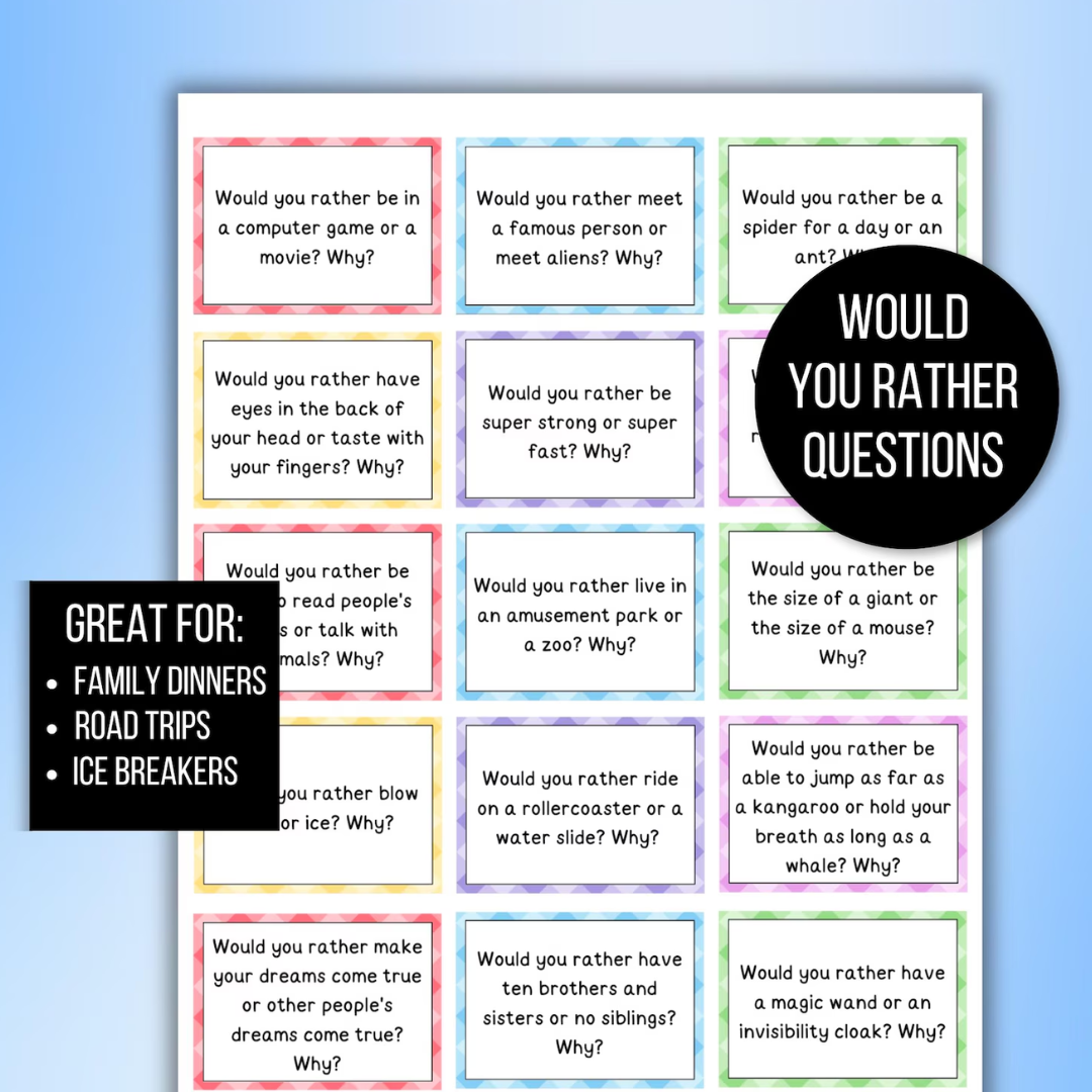 210 Conversation Cards, Couples & Family Conversation Starters